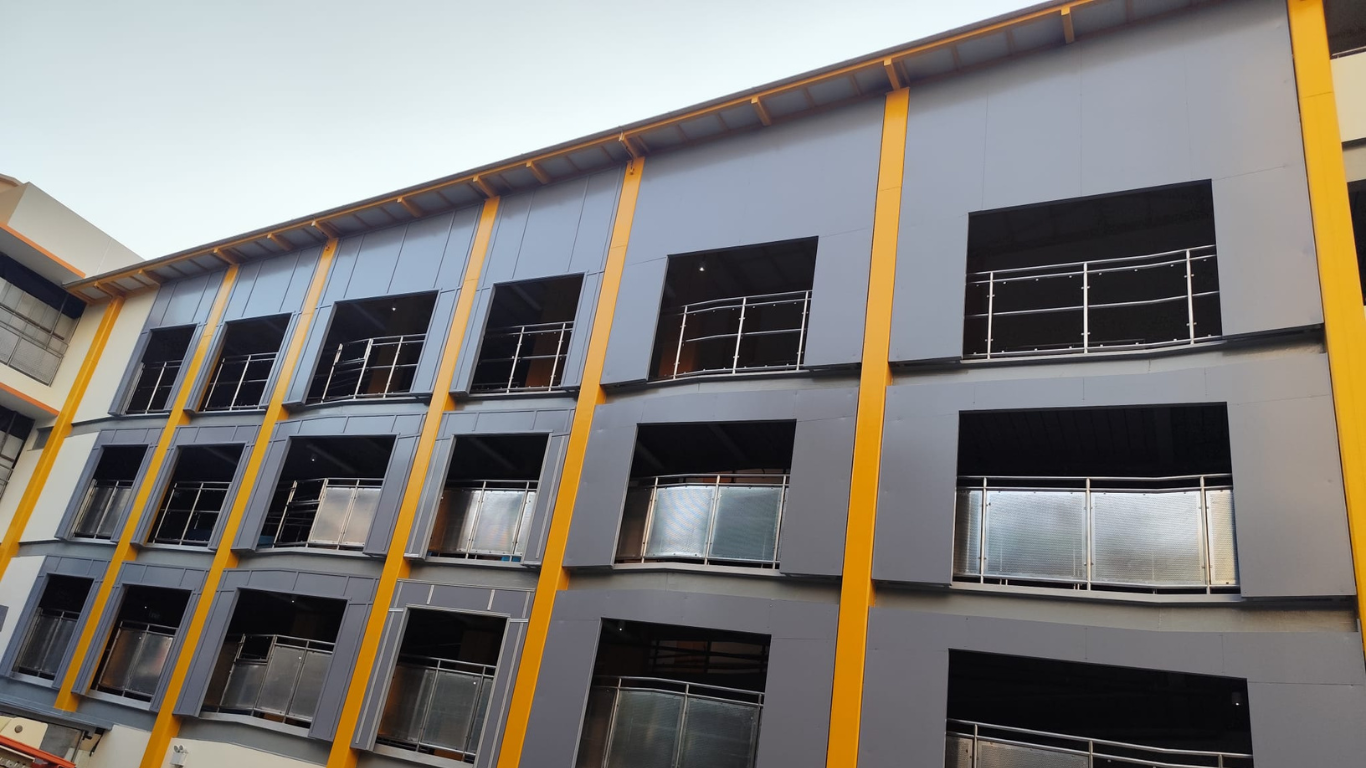 ACP Wall Cladding Installation